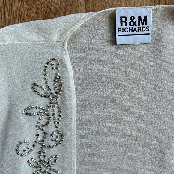Vintage R&M Richards 2 Piece Beaded Dress & Duster Set - Picture 11 of 11